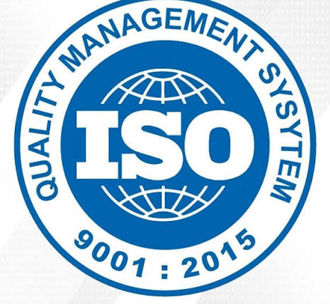 ISO 9001:2015 quality management system mark